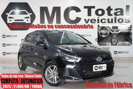HYUNDAI HB20 1.0 TGDI FLEX COMFORT PLUS TECH AUTOMÁTICO HYUNDAI HB20 1.0 TGDI FLEX COMFORT PLUS TECH AUTOMÁTICO